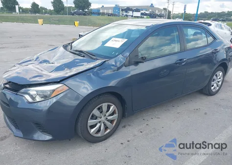 2014 Toyota Corolla Le from USA, damaged, VIN 2T1BURHE5EC170885